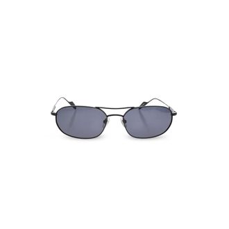 Yohji Yamamoto Occhiali da sole in metallo ad alta curvatura - - Accessories - Uomo - Nero - ONE SIZE