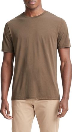 Vince Pima Cotton T-Shirt in Olive Cove at Nordstrom, Size Small