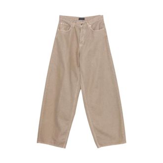 Haikure Jeans, Dames, Beige, W28, Denim, Wide Leg Jeans