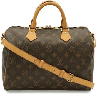 Louis Vuitton Pre-owned Monogram 2way Boston Bag - Dames - Vintage Handtas - Bruin - ONE Size - Vintage