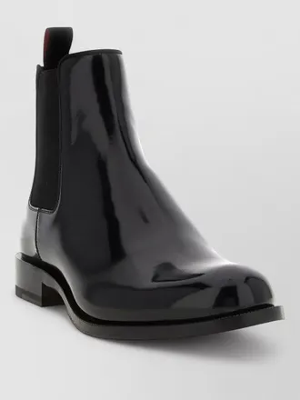 Christian Louboutin leather chelsea boots