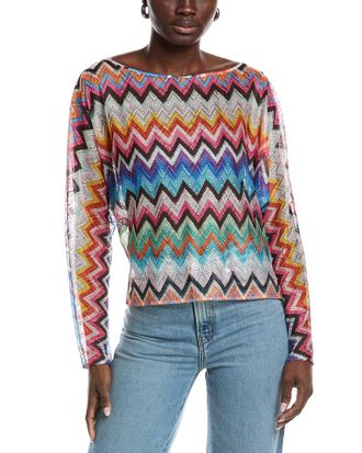 M Missoni Textured Top