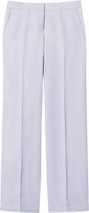 Twin-Set Pantaloni in misto lino - Viola