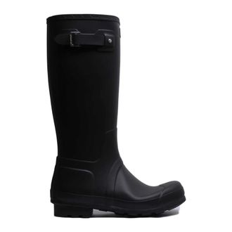 Hunter Wellies, male, Black, 10 UK, Original Tall Rain Boot