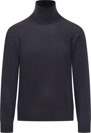 Ermenegildo Zegna Cashseta Turtleneck - Heren - Coltruien - Blauw - 2XL - Kasjmier - Truien & Vesten