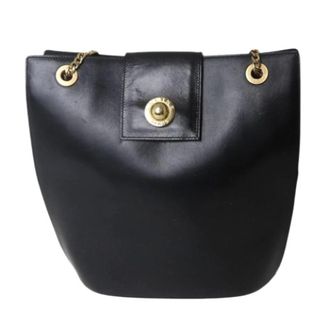 Celine Pre-owned Shoulder Bags, female, Black, Size: ONE SIZE Pre-owned Vintage Shoulder Bag