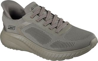 Skechers Slip-ins: Shoe for Men BOBS Sport Squad Chaos - Solid Step in Olive, 14