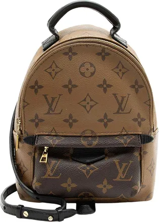 Louis Vuitton Reverse Monogram Palm Springs Mini Backpack (Authentic Pre- Loved)