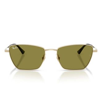 Ray-Ban Sunglasses Rb3783 9213/2 Drea Pale Gold/Green Unisex