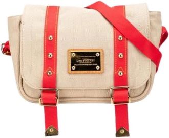 Louis Vuitton Pre-owned Cross Body Bags, female, Beige, Size: ONE SIZE Pre-owned Cross Body Bag