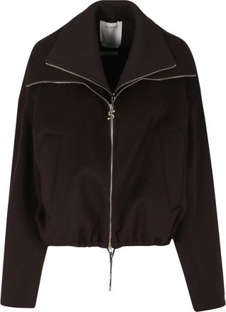 Sportmax Chaqueta Bomber Emiro - Sweatshirts & Hoodies - Mujer - Marr&oacute;n - 2XS