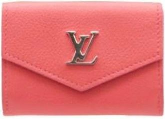 Louis Vuitton Pre-owned Wallets, female, Pink, Size: ONE SIZE Pre-owned Vintage Tri-fold Wallet