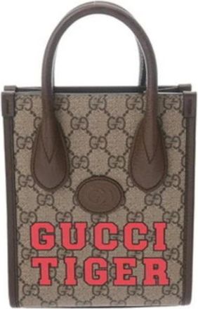 Gucci Pre-owned Handbags, female, Brown, Size: ONE SIZE Pre-owned Leather gucci-bags