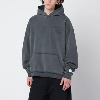 Gallery Dept. Graphite-grey sweatshirt with embossed logo