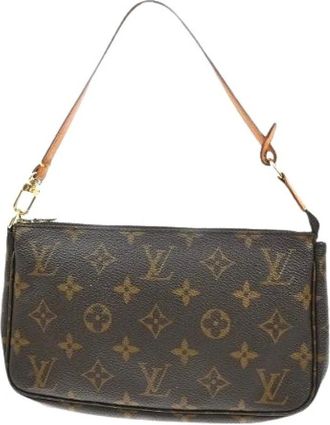 Louis Vuitton Pre-owned Shoulder Bags, female, Brown, Size: ONE SIZE Pre-owned Vintage Shoulder Bag