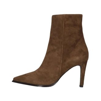 Notre-V Schoenen, Dames, Bruin, 39 EU, Dames Enkellaarsjes 8939