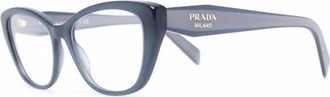 Prada Optisch montuur - Dames - Brillen - Blauw - 53 MM - Accessoires