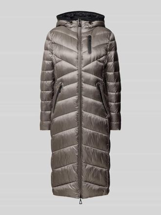 Gil Bret Steppmantel mit Kapuze in Dunkelgrau, Gr&ouml;&szlig;e 44