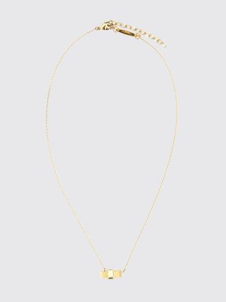 Ferragamo Collana girocollo Vara in metallo con logo inciso