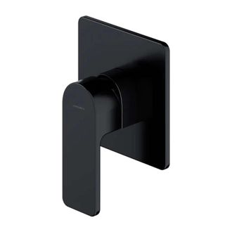 Omnires Omnires Baretti - Grifo Empotrado De Ducha, Con Cuerpo De Montaje, Negro Mate Ba7845bl