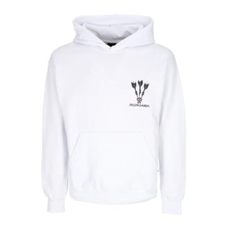 PROPAGANDA Heren, Sweatshirts & Hoodies, Wit, Maat: XS Katoen