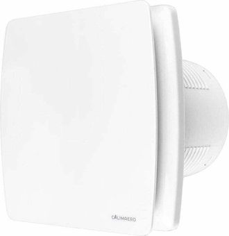 OEM Extractor De Aire De Ba&ntilde;o De 100 Mm Con Temporizador, Sensor De Humedad Y V&aacute;lvula Antirretorno, 95 M&sup3;, Silencioso, Blanco