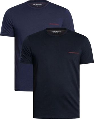 Emporio Armani Heren, Tops, Veelkleurig, Maat: XL Katoen