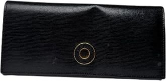 Celine Pre-owned leren portemonnee - Dames - Vintage Accessoires - Zwart - ONE Size - Leer - Vintage