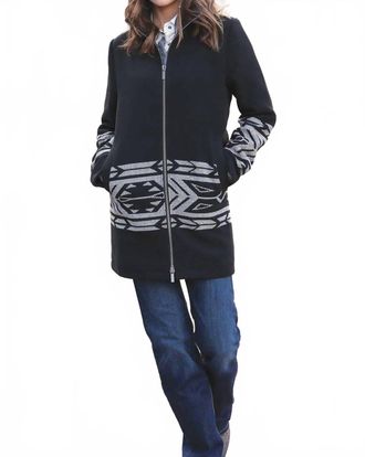 Cinch Womens Soft Long Length Jacket In Black