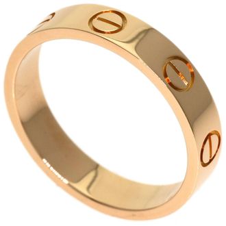 Cartier Pink Gold (18K) Band Ring (Pre-Owned)
