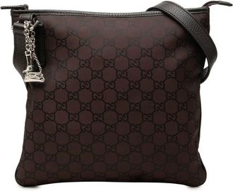 Gucci Pre-owned Gucci GG Nylon Jolicoeur Crossbody Unisex G9N2516PP90L2R1A