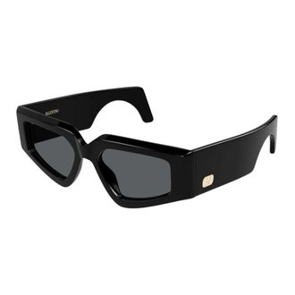 Valentino Ultra Vintage Sunglasses - female - Valentino - Sunglasses - Black - 53 MM - Accessories