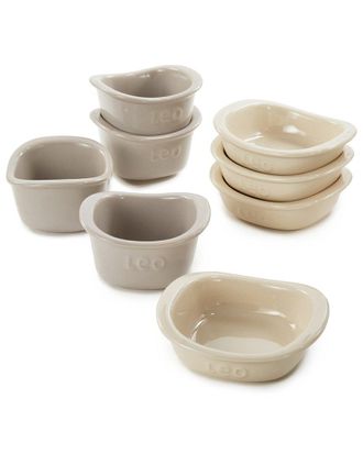 Berghoff Berghoff Balance Stone 8Pc Square Ramekin Set