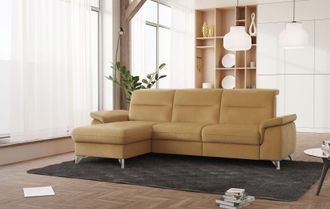 Sit&more Ecksofa »Astoria L-Form« wahlweise mit motorischer Relaxfunktion