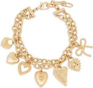 Saachi Charm Bracelet in Gold at Nordstrom Rack