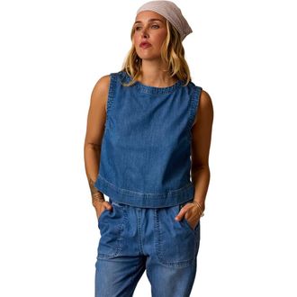 Carve Designs Susie Denim Tank, Magnolia at Nordstrom, Size Xx-Small