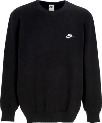 Nike Katoenen trui met ronde hals - Heren - Sportshirts - Zwart - XL - Katoen - Fitness