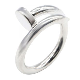 Cartier White Gold White Gold (18K) Band Ring (Pre-Owned)