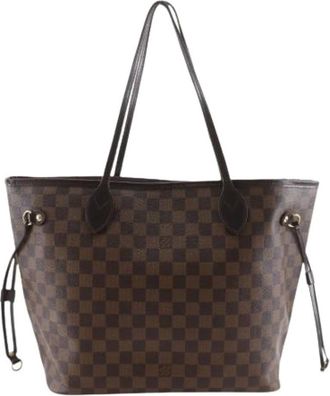Louis Vuitton Pre-owned Tote Bags, female, Brown, Size: ONE SIZE Pre-owned Damier Canvas Tote Bag