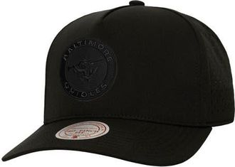 Mitchell & Ness Mens Mitchell & Ness Black Baltimore Orioles Perfect Icon Pro Pinch Snapback Hat at Nordstrom