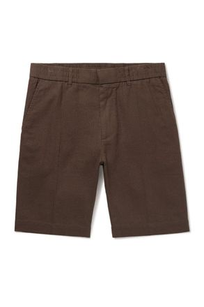 Nn.07 Billie 5397 Straight-Leg Linen and Organic Cotton-Blend Shorts
