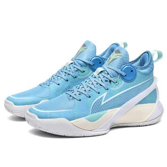 Generic Mens Anti-Slip Durable Basketball Shoes - Professional Shock Absorption Sneakers - Casual Running Fitness Shoes (Blue,5.5)