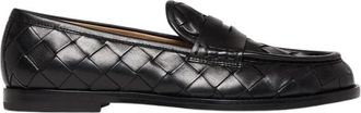 Scarosso Gerald Loafer - Heren - Loafers - Zwart - 43 1/2 EU - Leer - Schoenen