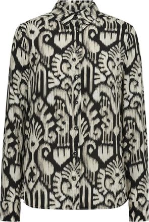 Mos Mosh Elegante Noelli Shirt Zwart - Dames - Overhemden - Zwart - XS - Overhemden