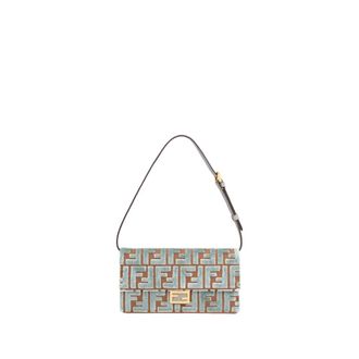 Fendi Dames, Tassen, Veelkleurig, Maat: ONE Size Katoen