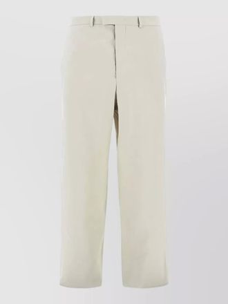 Emporio Armani chino trousers straight leg belt loops pockets