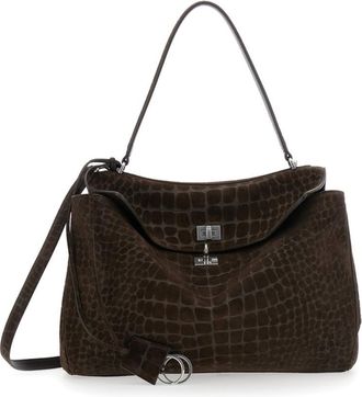 Balenciaga Brown Rodeo Shoulder Bag