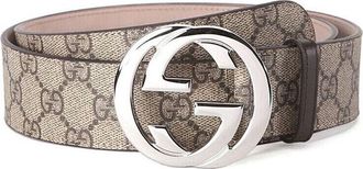 Gucci Interlocking G Belt Beige 411924-KGDHN-9643