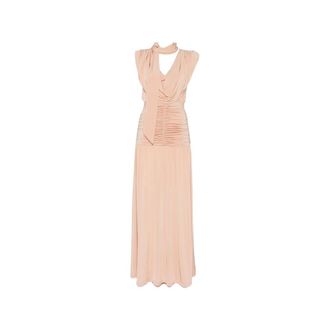 Gestuz Maxi Dresses, female, Pink, Size: XS Laily Long Dress