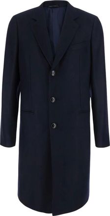 Giorgio Armani Hombre, Abrigos, Azul, Talla: L